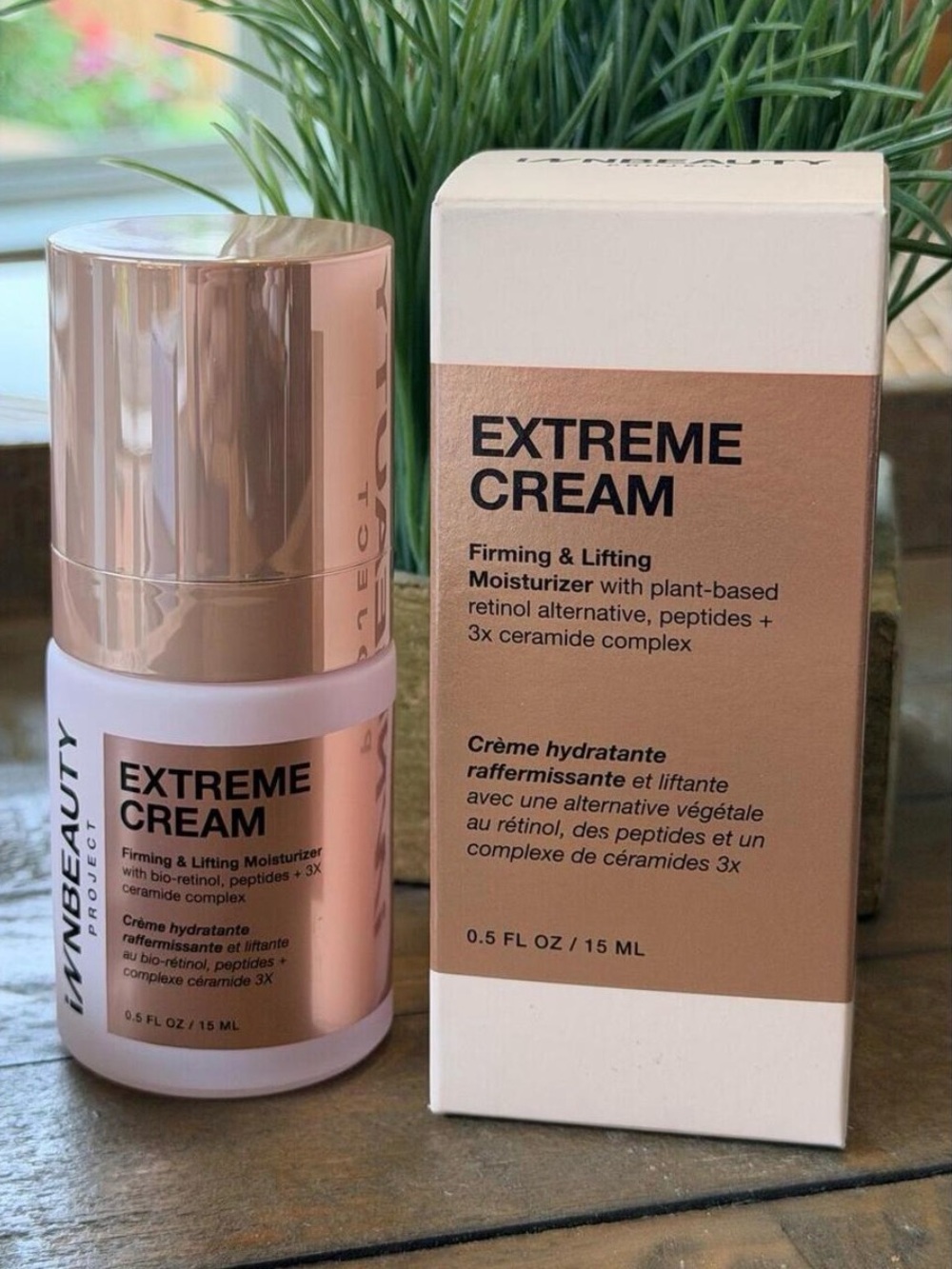 Innbeauty Extreme Cream Firming & Lifting Moisturizer .5fl oz retinol alternativ